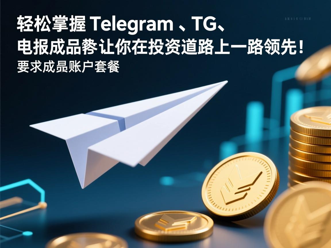 轻松掌握telegram、TG、纸飞机、电报成品账户套餐，让你在投资道路上一路领先！