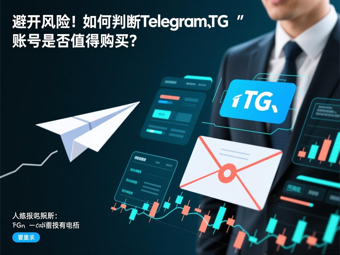 避开风险！如何判断一个telegram、TG、纸飞机、电报账号是否值得购买？