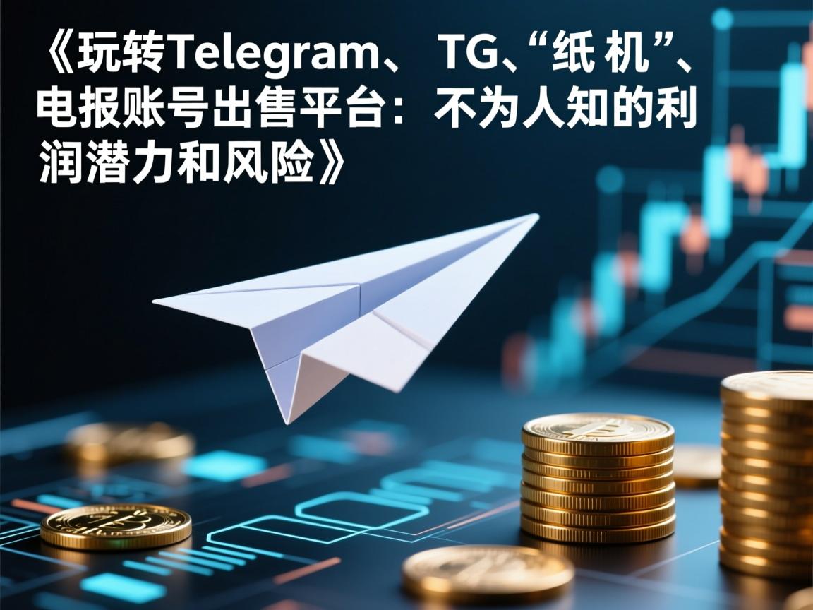 《玩转telegram、TG、纸飞机、电报账号出售平台：不为人知的利润潜力和风险》