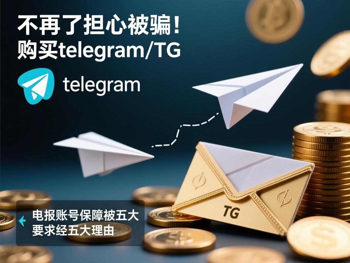 不再担心被骗!购买telegram、TG、纸飞机、电报账号保障的五大理由