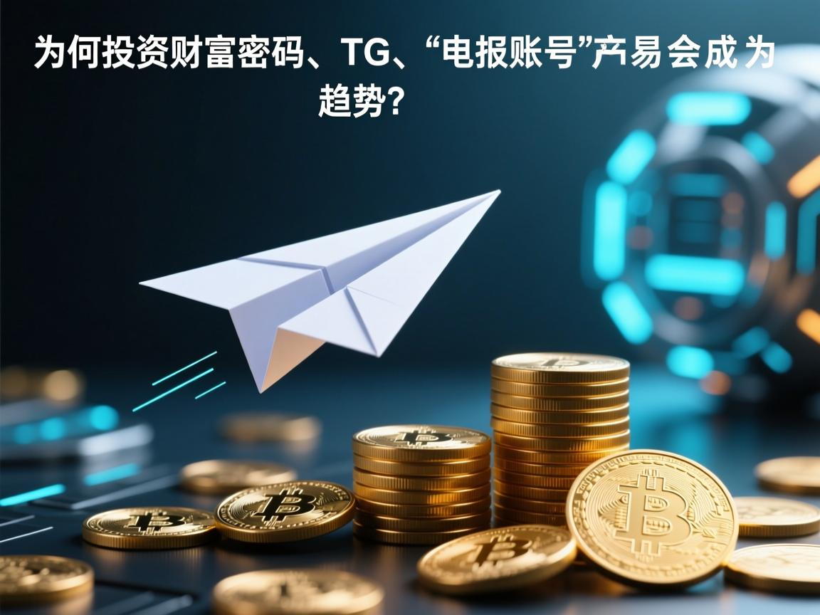 未来的财富密码：为何投资telegram、TG、纸飞机、电报账号交易会成为趋势？