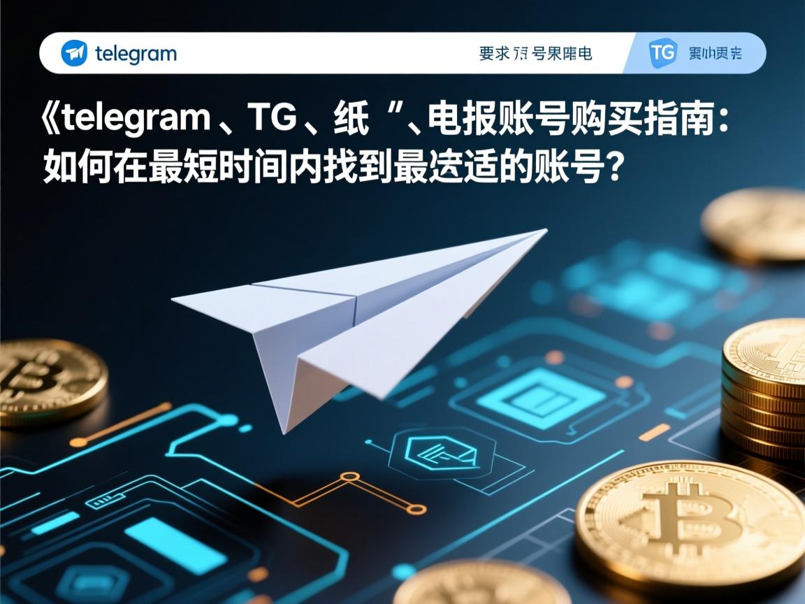 《telegram、TG、纸飞机、电报账号购买指南：如何在最短时间内找到最合适的账号？》