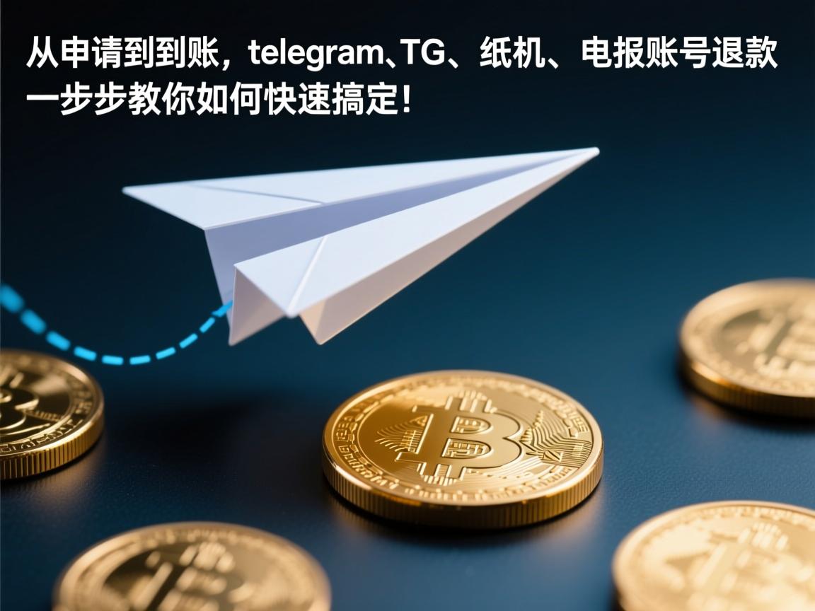 “从申请到到账，telegram、TG、纸飞机、电报账号退款一步步教你如何快速搞定！”