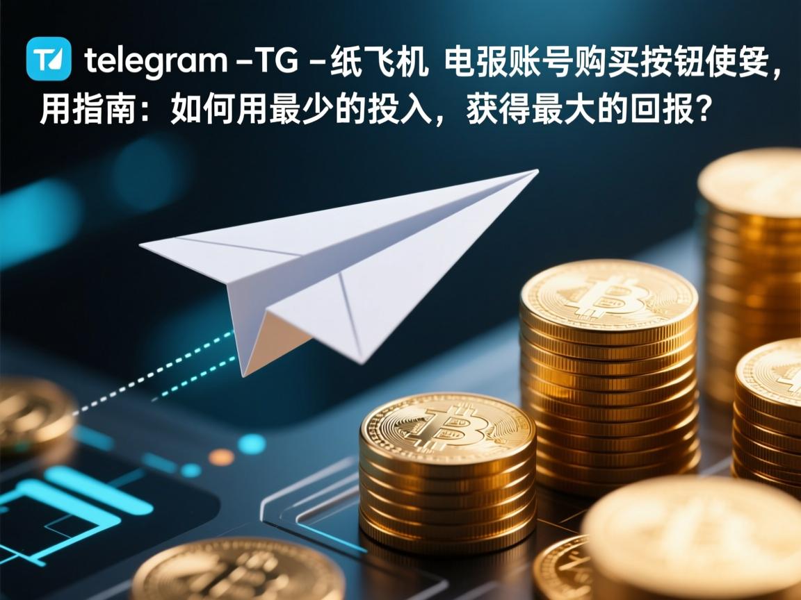 “telegram、TG、纸飞机、电报账号购买按钮使用指南：如何用最少的投入，获得最大的回报？”
