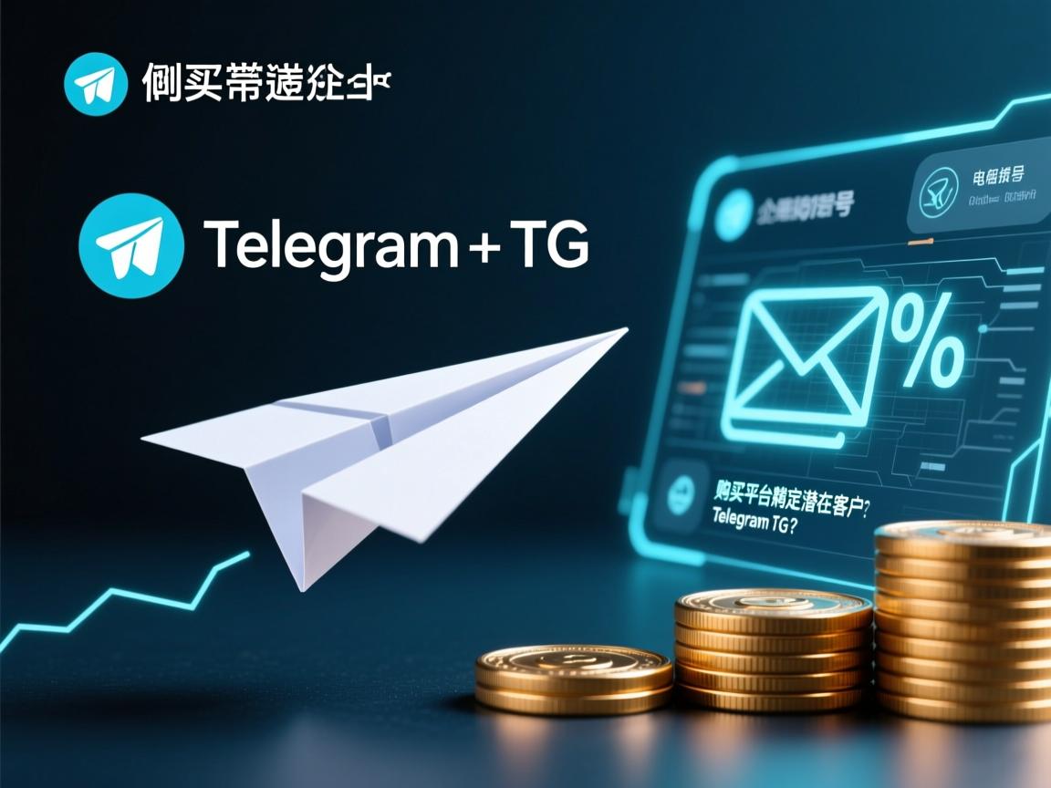 企业如何通过telegram、TG、纸飞机、电报号购买平台精准锁定潜在客户？