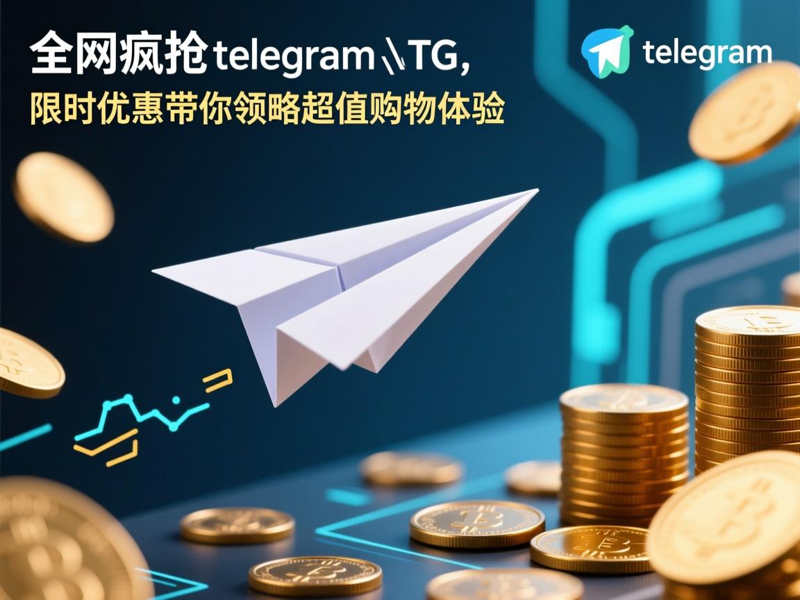 全网疯抢！telegram、TG、纸飞机、电报号限时优惠带你领略超值购物体验