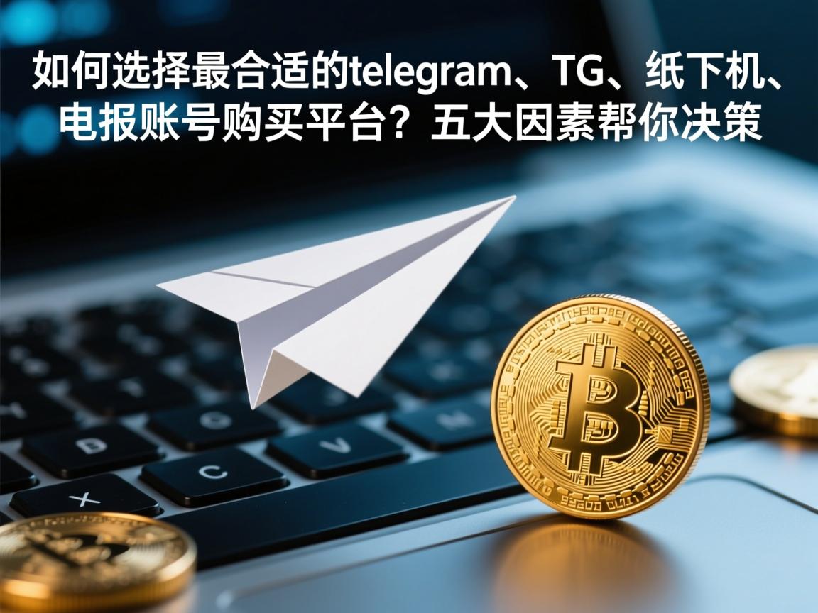 “如何选择最合适的telegram、TG、纸飞机、电报账号购买平台？五大因素帮你决策”