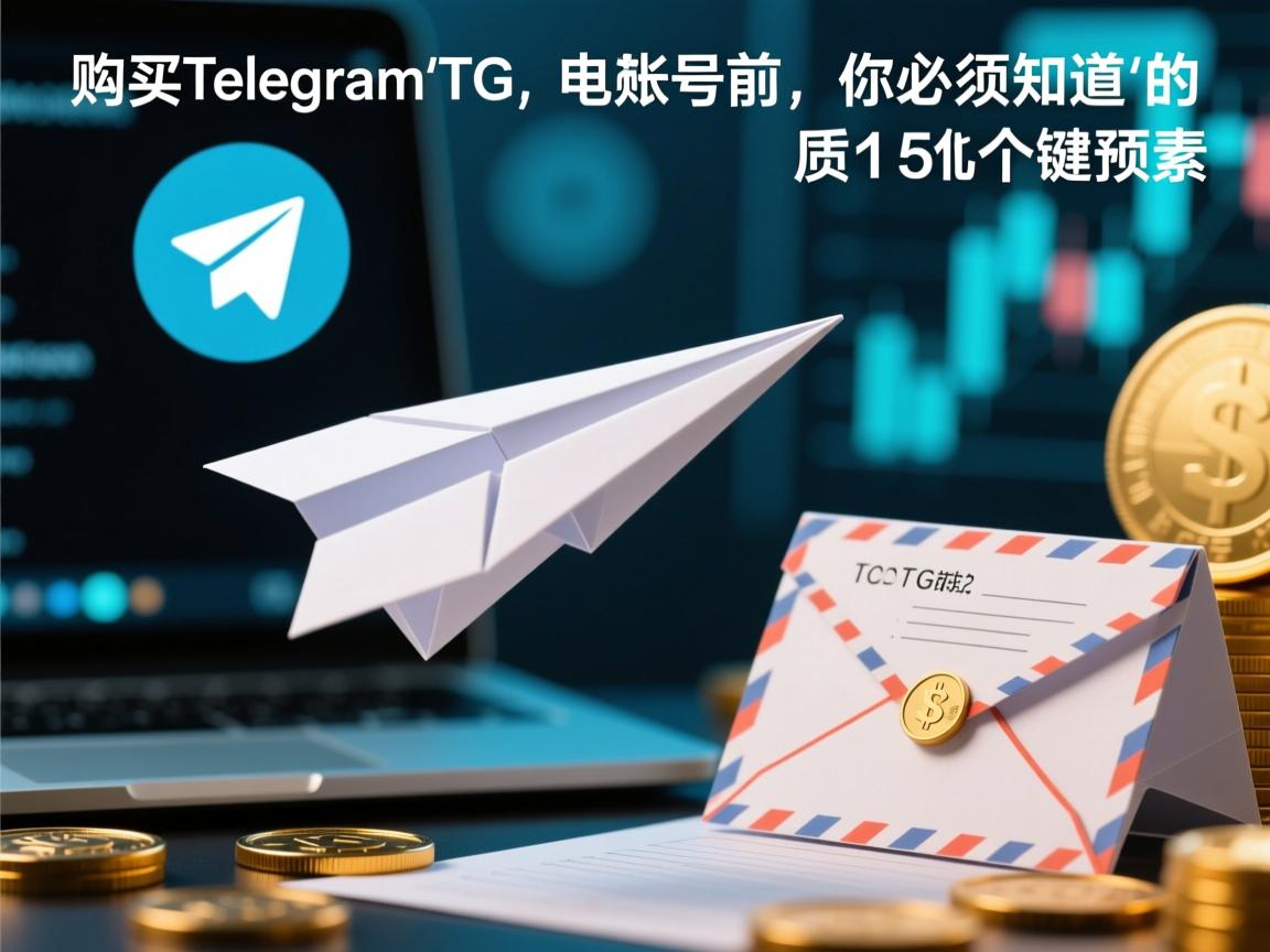 购买telegram、TG、纸飞机、电报账号前，你必须知道的五个关键因素