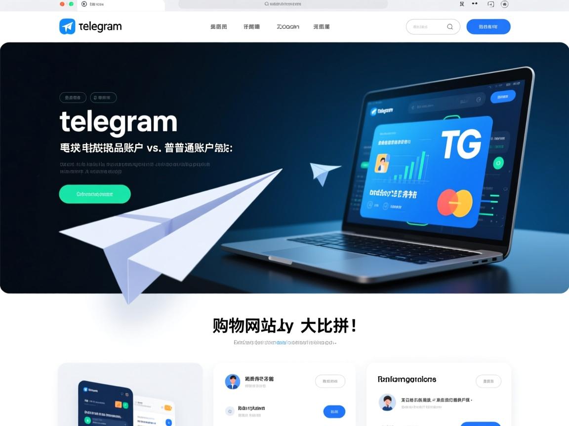 telegram、TG、纸飞机、电报成品账户 vs. 普通账户：购物网站上的大比拼！