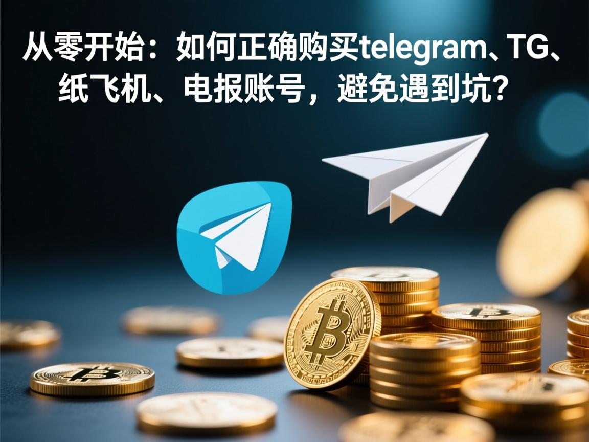 “从零开始：如何正确购买telegram、TG、纸飞机、电报账号，避免遇到坑？”