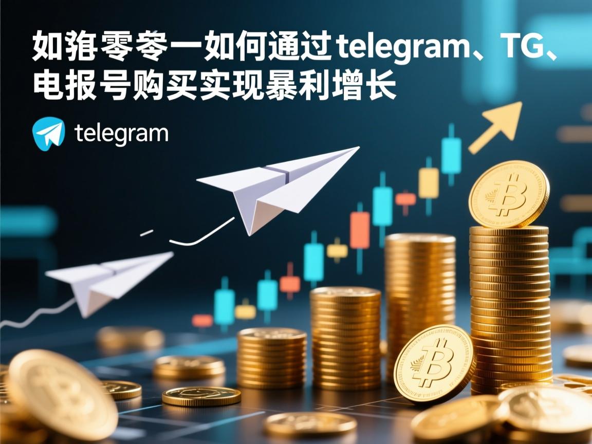 从零到一：如何通过telegram、TG、纸飞机、电报账号购买实现暴利增长