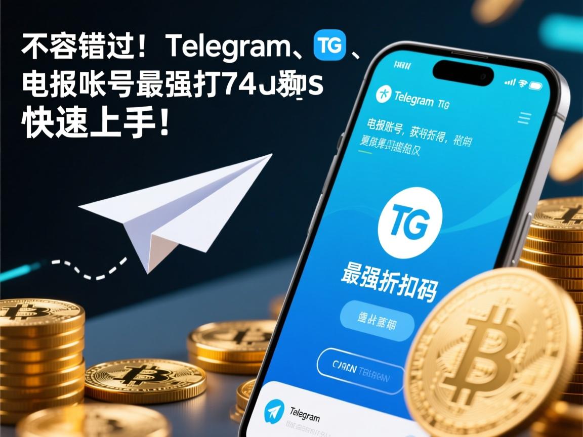 不容错过！通过telegram、TG、纸飞机、电报账号获得的最强折扣码，快速上手！