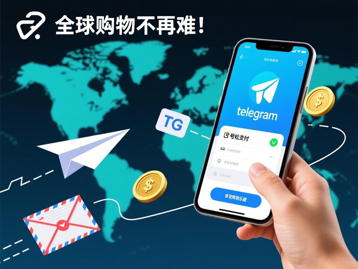 全球购物不再难！通过 telegram、TG、纸飞机、电报 号轻松支付，享受购物乐趣