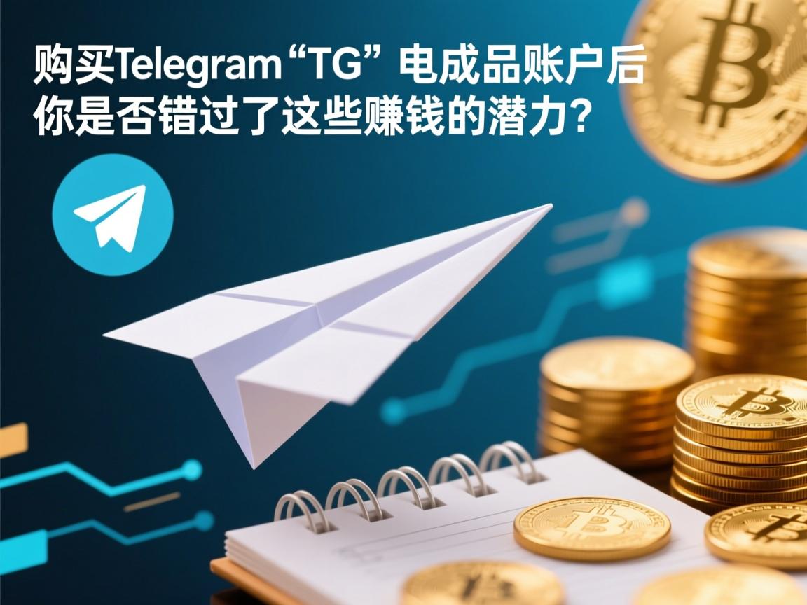 购买telegram、TG、纸飞机、电报成品账户后，你是否错过了这些赚钱的潜力？