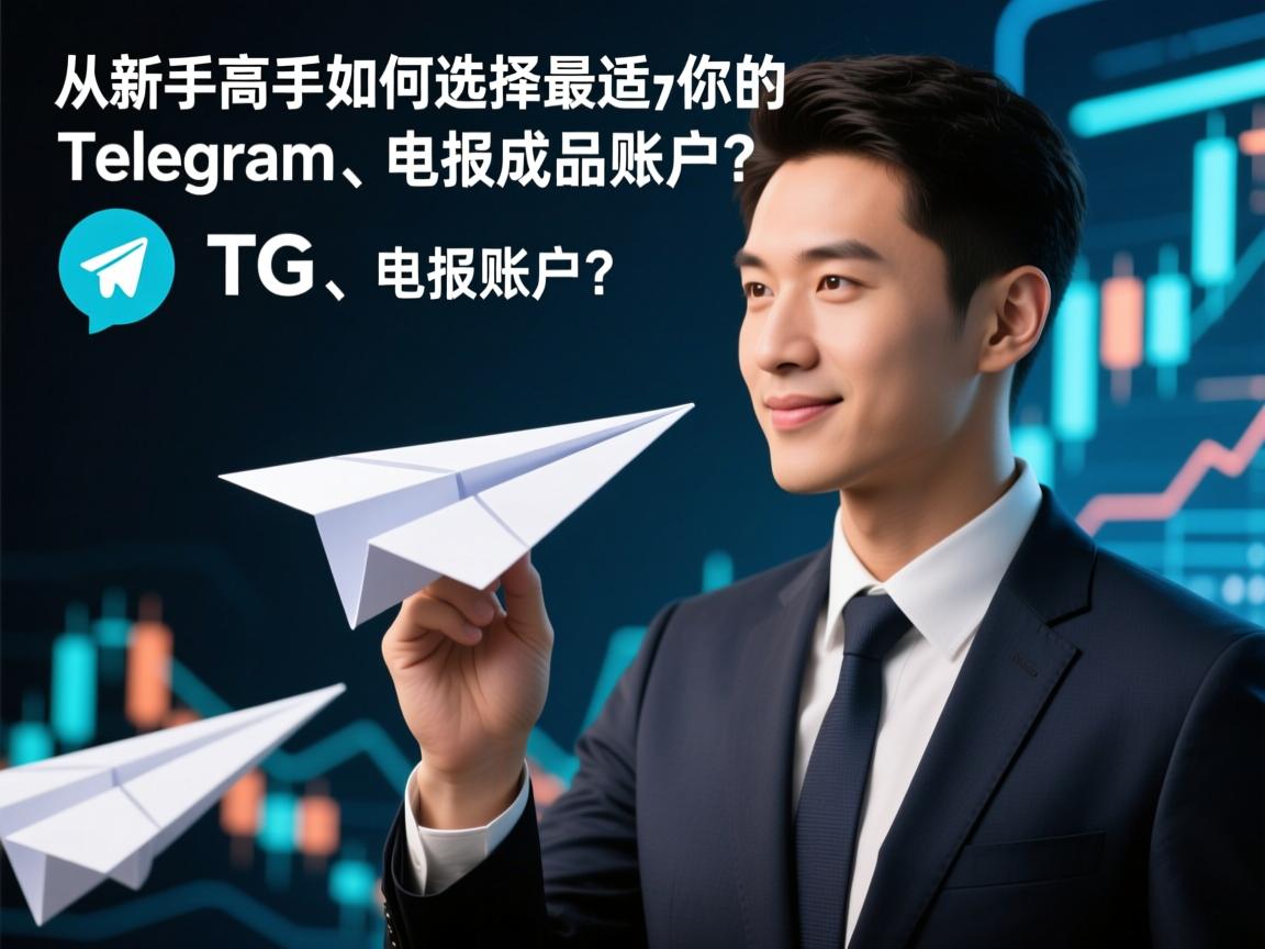 从新手到高手：如何选择最适合你的telegram、TG、纸飞机、电报成品账户？