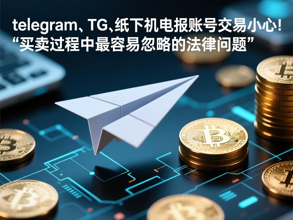 “telegram、TG、纸飞机、电报账号交易小心!买卖过程中最容易忽略的法律问题”