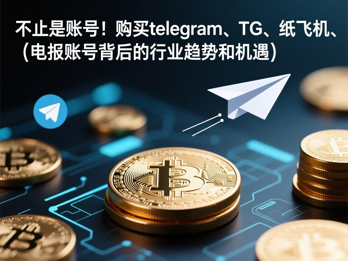 “不止是账号！购买telegram、TG、纸飞机、电报账号背后的行业趋势和机遇”