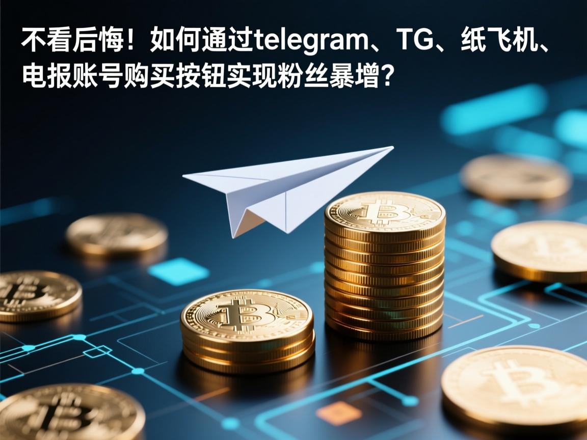 “不看后悔!如何通过telegram、TG、纸飞机、电报账号购买按钮实现粉丝暴增?”