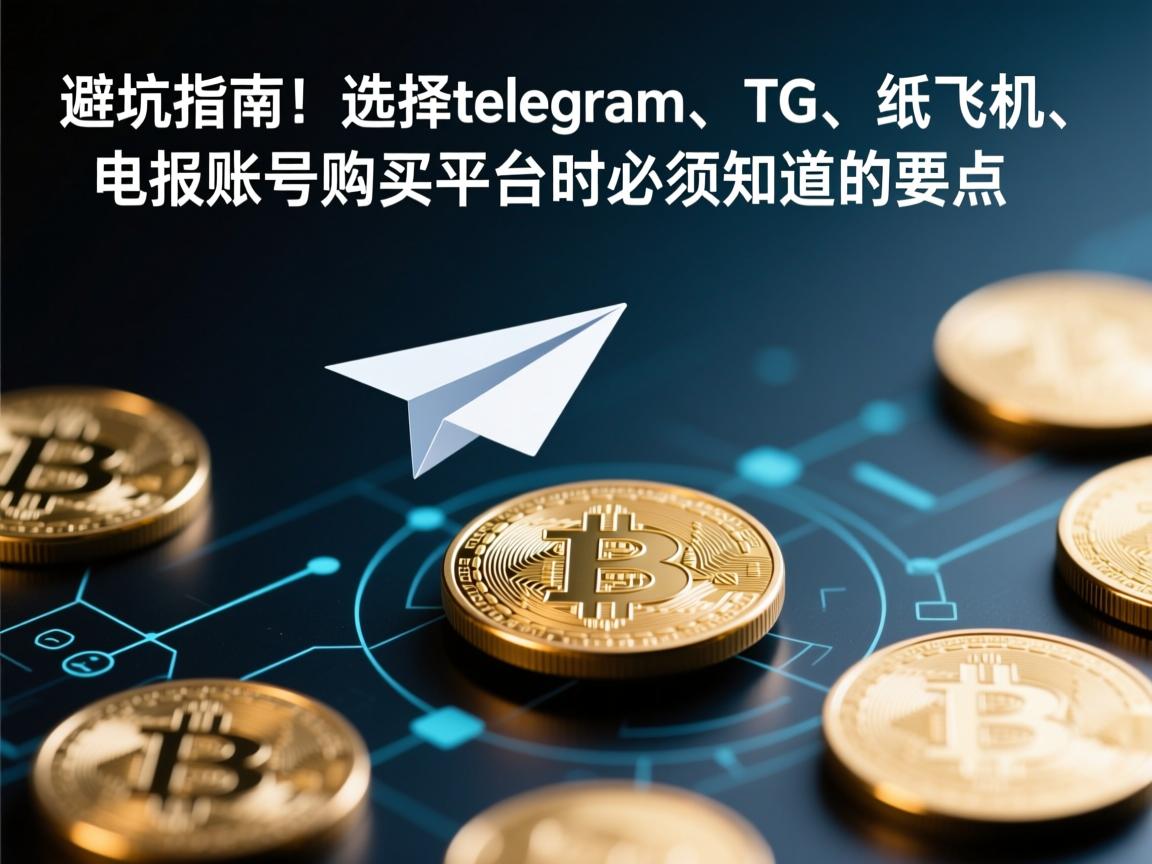 “避坑指南！选择telegram、TG、纸飞机、电报账号购买平台时必须知道的要点”