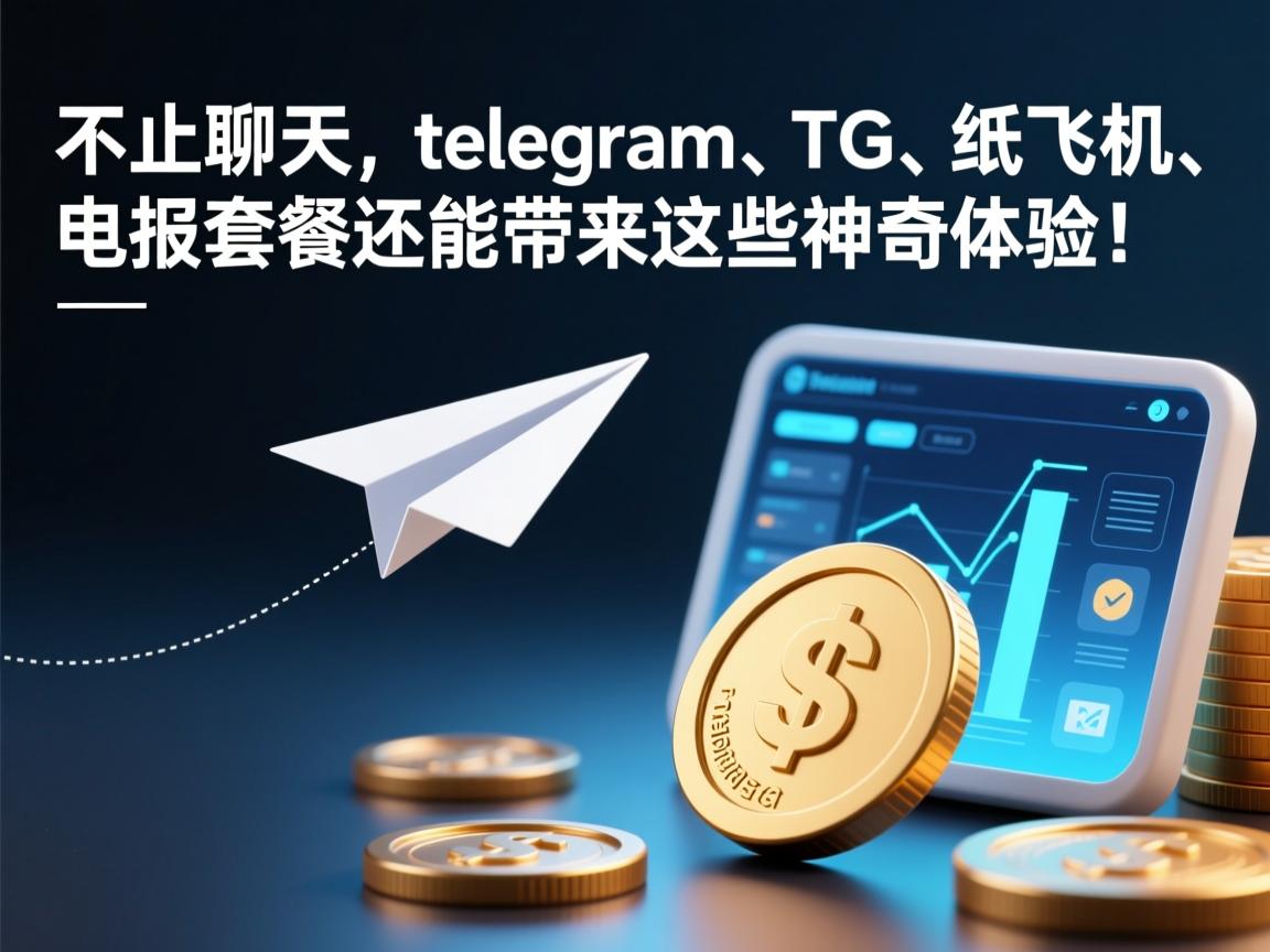 “不止聊天，telegram、TG、纸飞机、电报套餐还能带来这些神奇体验！”