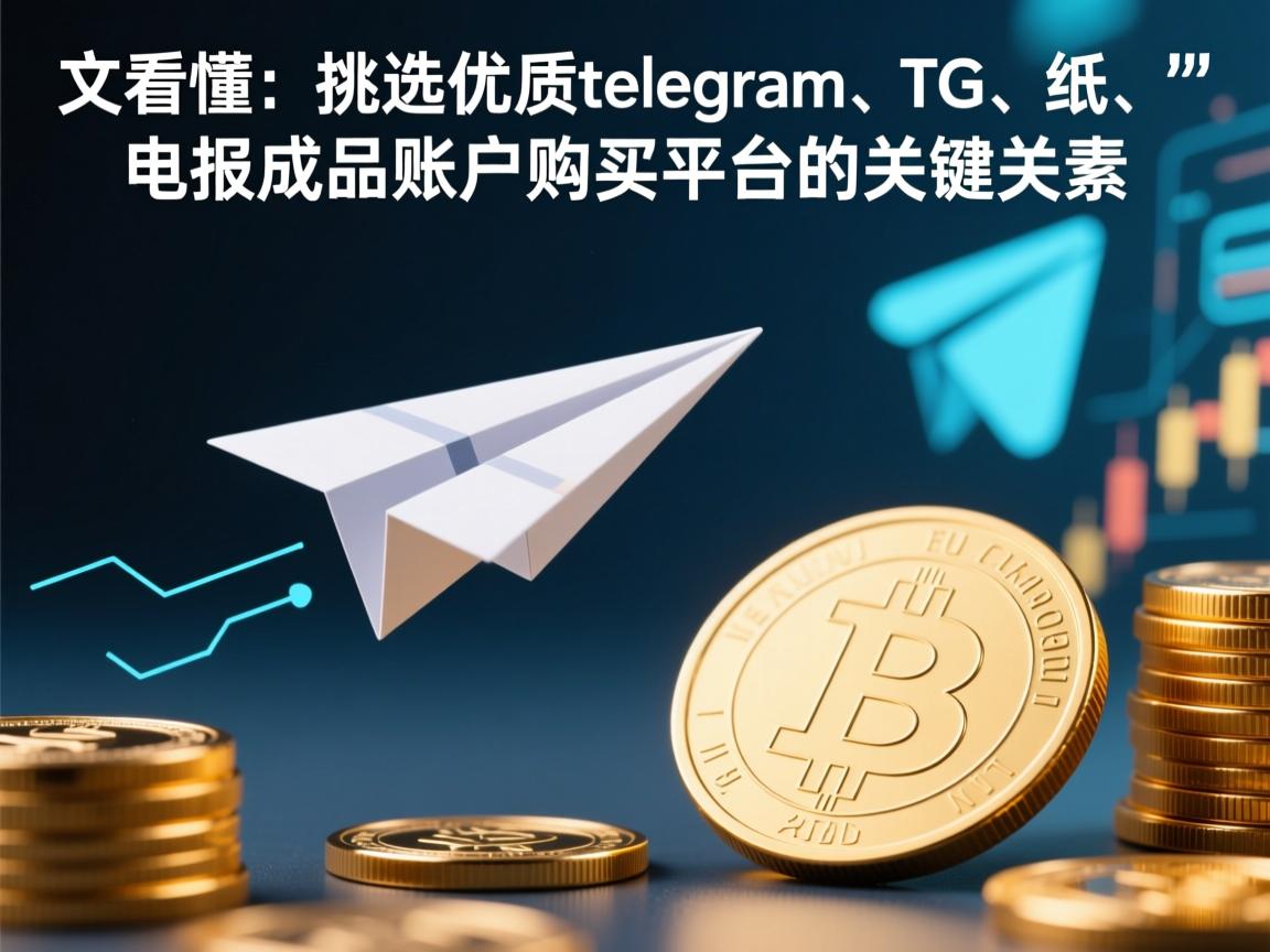 一文看懂：挑选优质telegram、TG、纸飞机、电报成品账户购买平台的关键因素