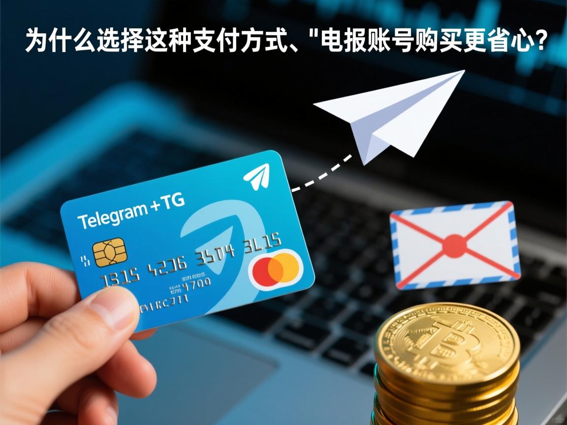 为什么选择这种支付方式，能让你的telegram、TG、纸飞机、电报账号购买更省心？