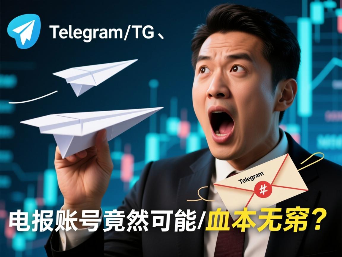 震惊！买telegram、TG、纸飞机、电报账号竟然可能血本无归