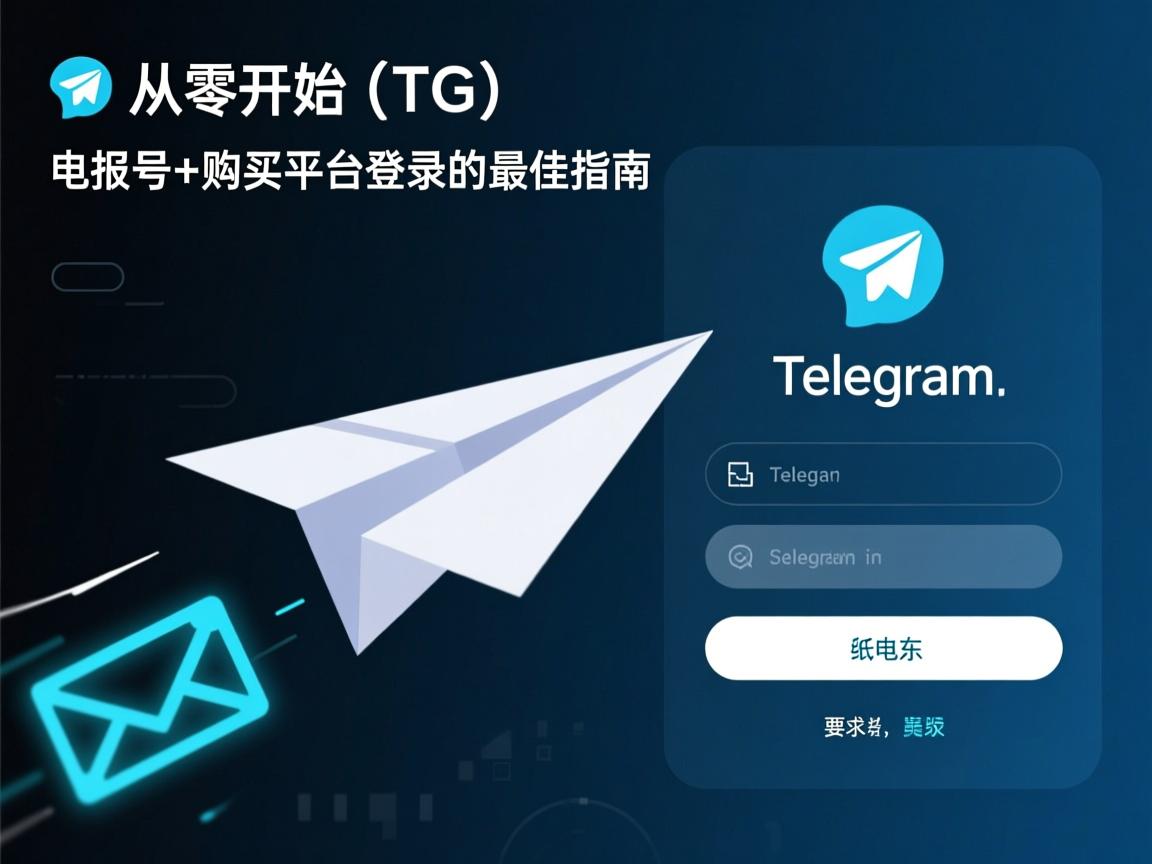 从零开始：telegram、TG、纸飞机、电报号购买平台登录的最佳指南