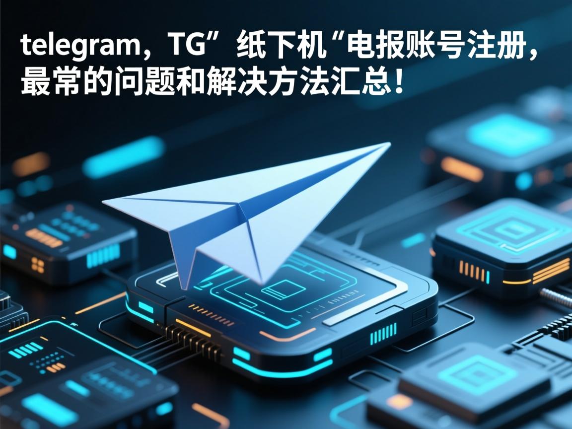 “telegram、TG、纸飞机、电报账号注册，最常见的问题和解决方法汇总！”