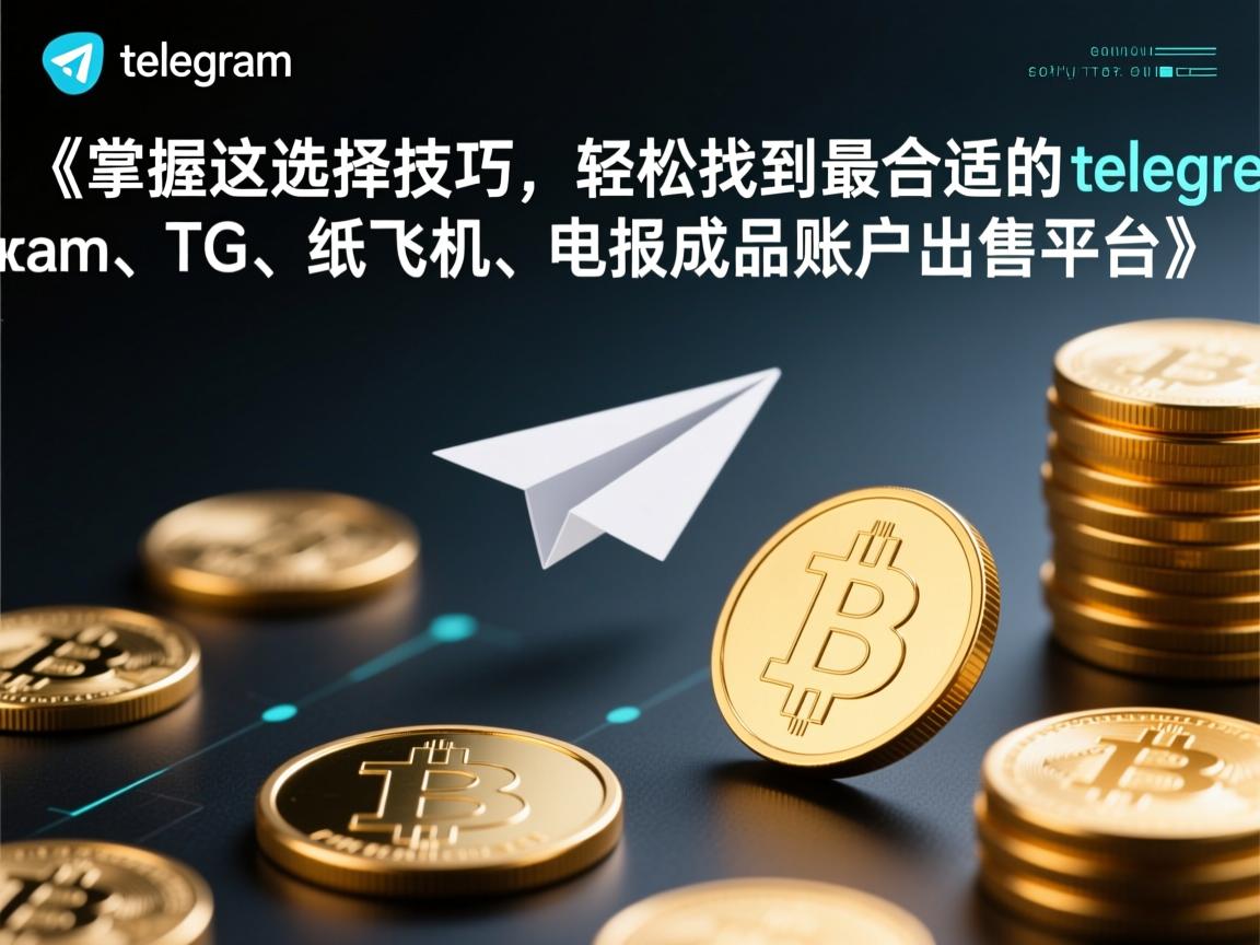 《掌握这选择技巧，轻松找到最合适的telegram、TG、纸飞机、电报成品账户出售平台》