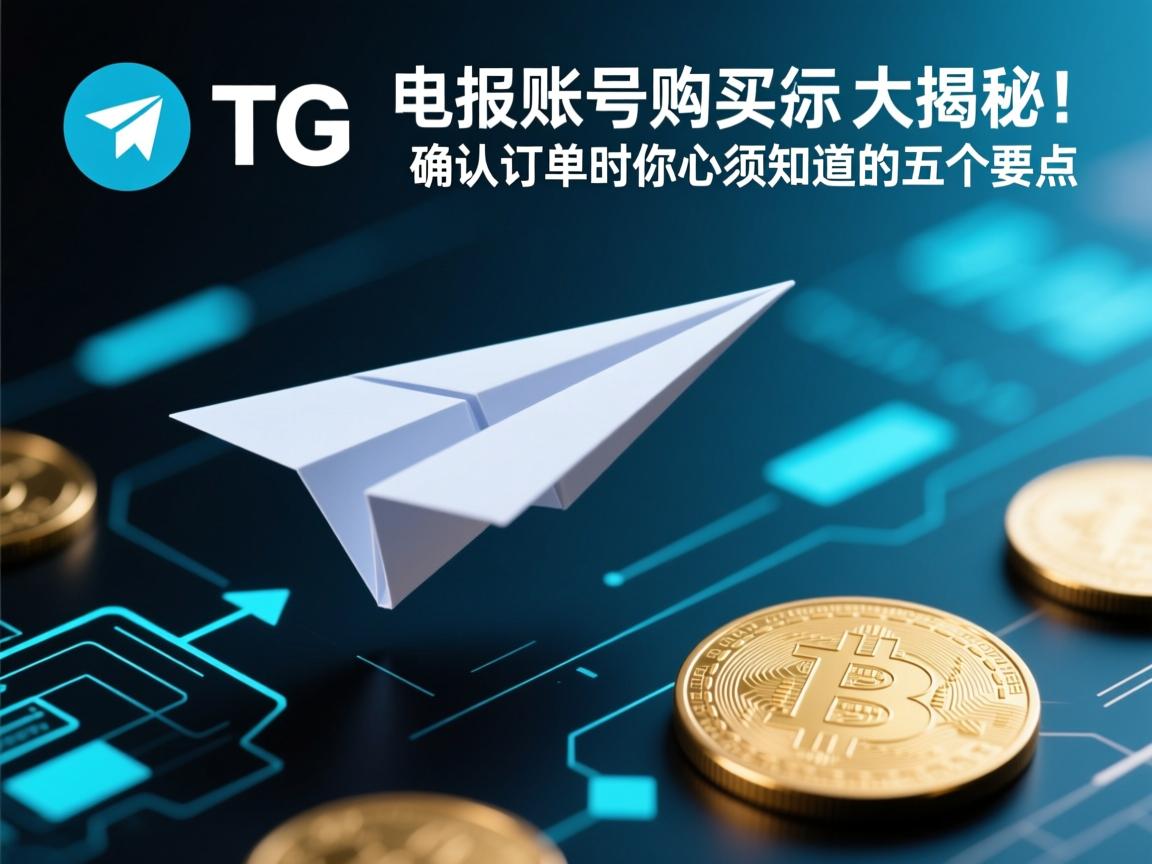 telegram、TG、纸飞机、电报账号购买流程大揭秘！确认订单时你必须知道的五个要点