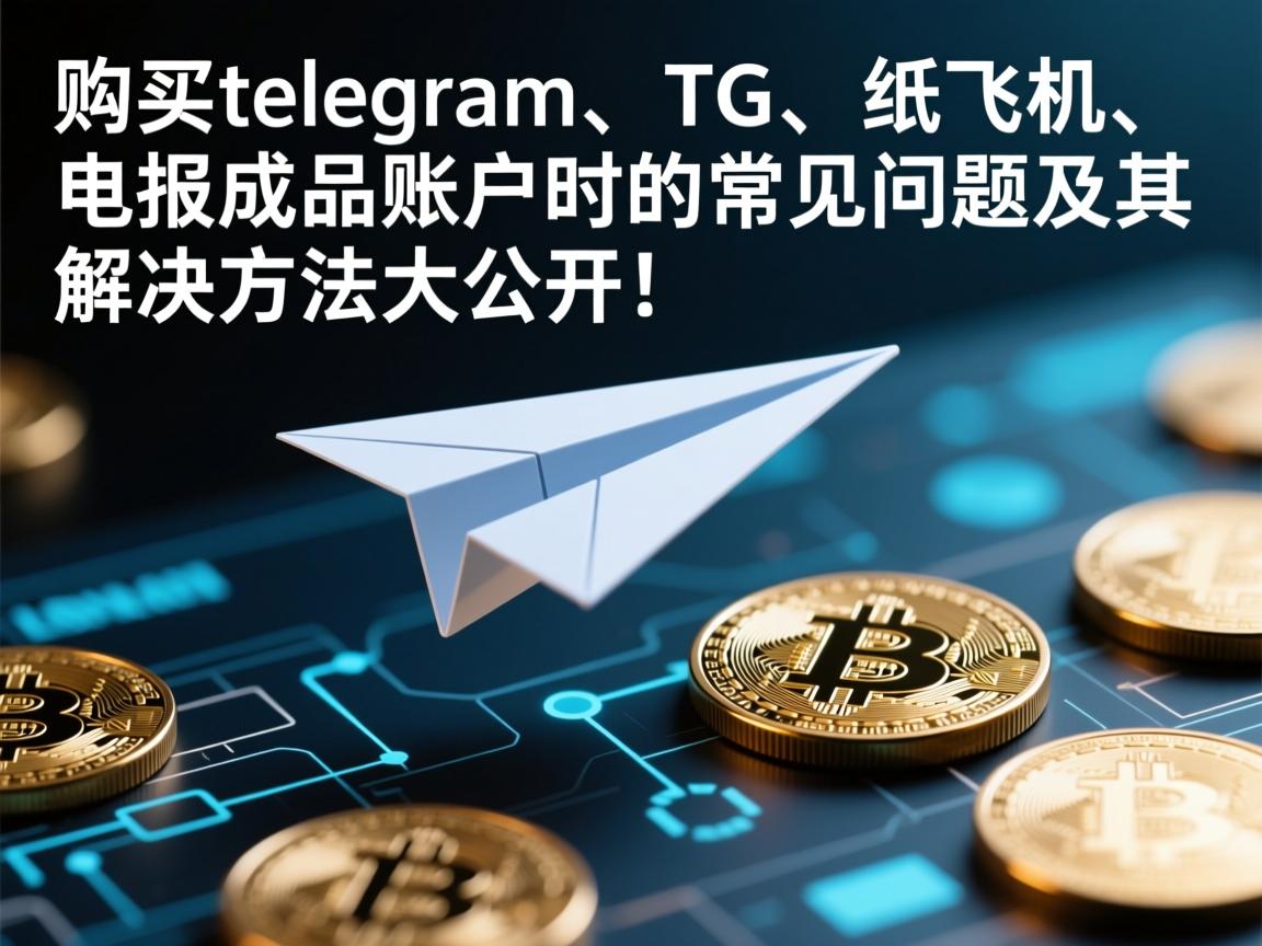 “购买telegram、TG、纸飞机、电报成品账户时的常见问题及其解决方法大公开！”