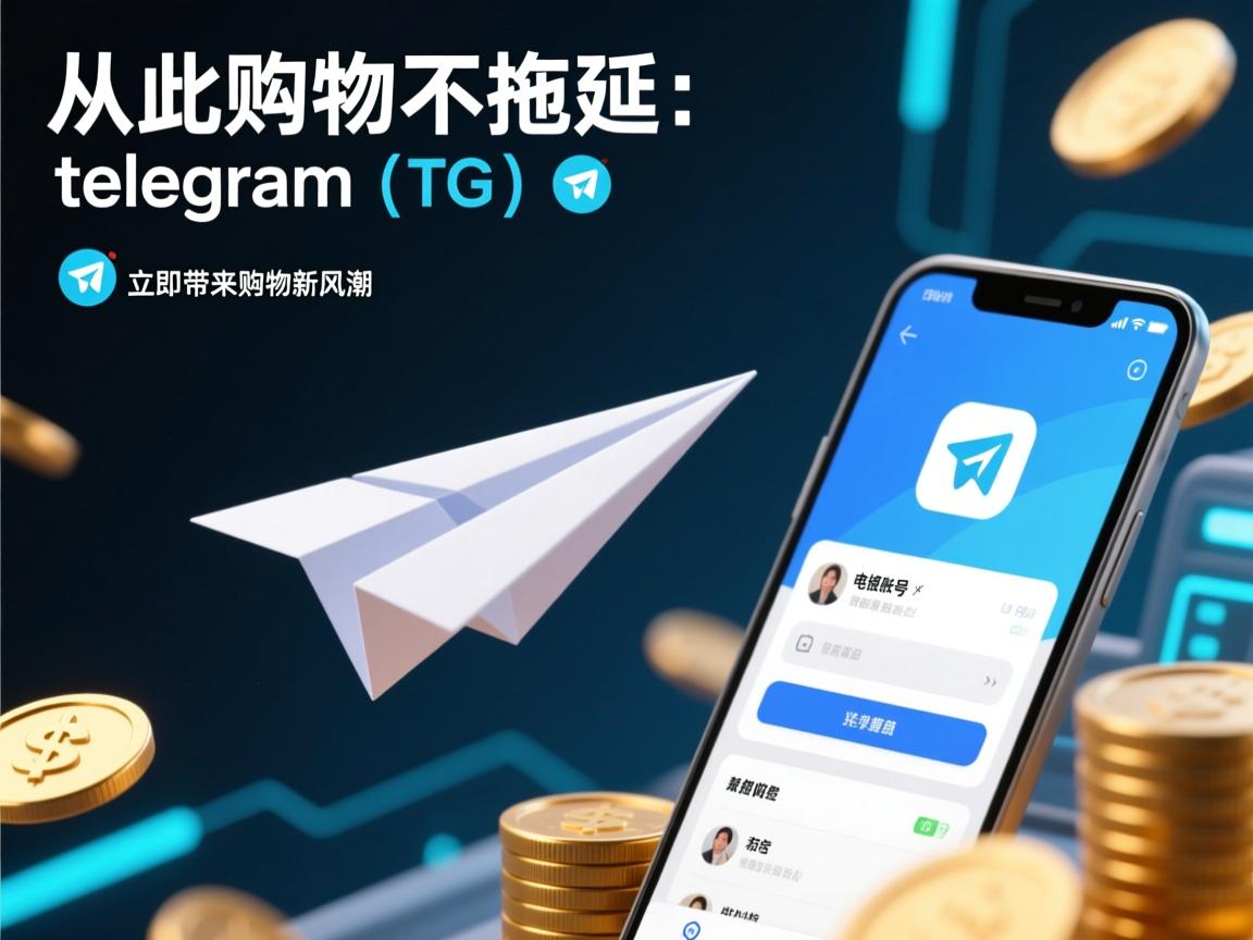 从此购物不拖延：telegram、TG、纸飞机、电报账号的立即购买带来购物新风潮
