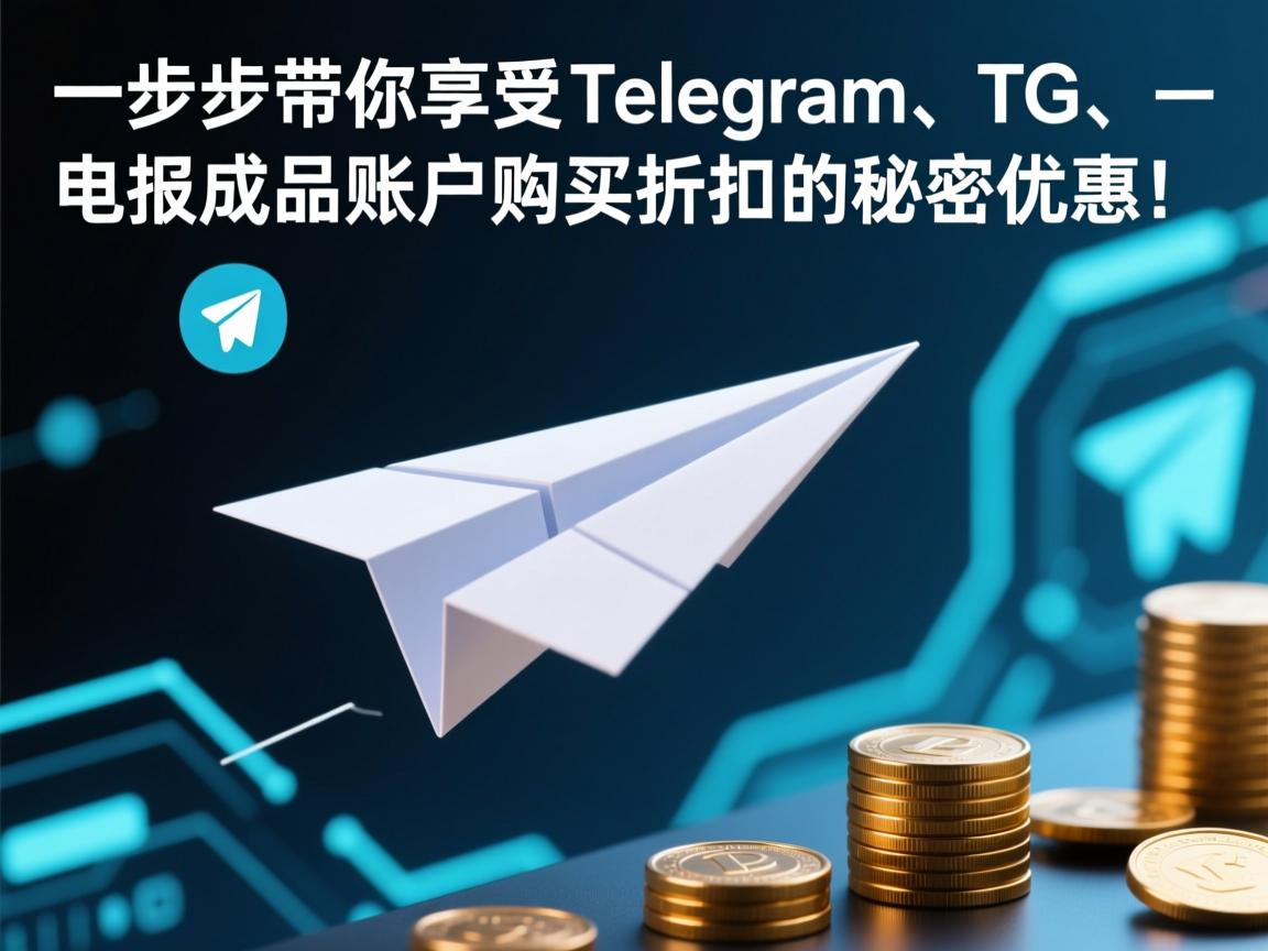 一步步带你享受telegram、TG、纸飞机、电报成品账户购买折扣的秘密优惠！
