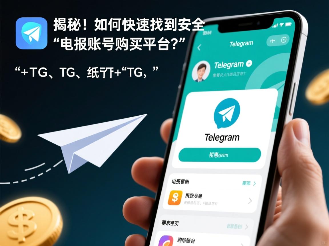 揭秘！如何快速找到安全且实惠的telegram、TG、纸飞机、电报账号购买平台？