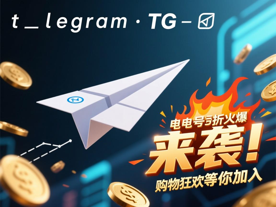 telegram、TG、纸飞机、电报号折扣火爆来袭!购物狂欢等你加入