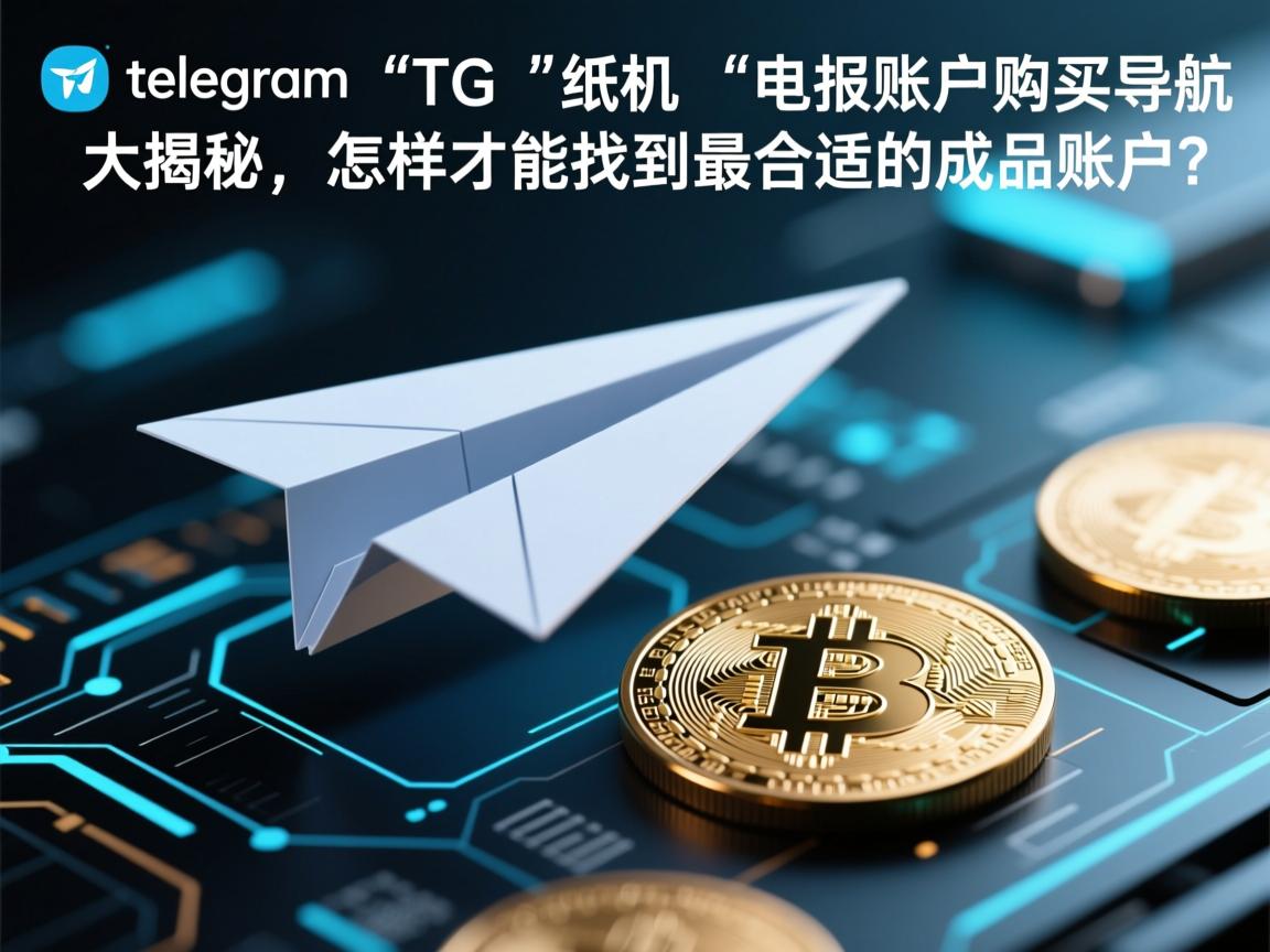 “telegram、TG、纸飞机、电报账户购买导航大揭秘，怎样才能找到最合适的成品账户？”