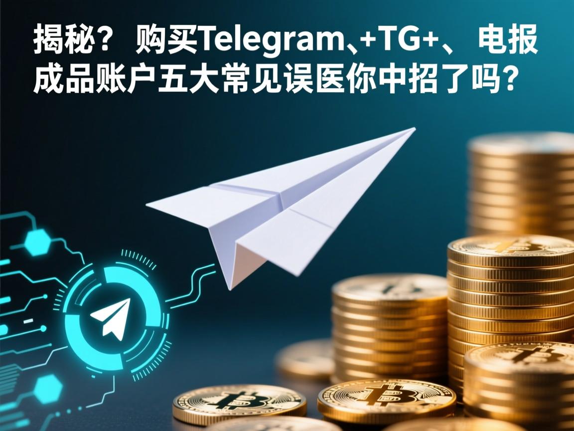揭秘！购买telegram、TG、纸飞机、电报成品账户的五大常见误区，你中招了吗？