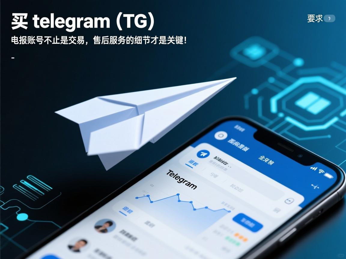 买telegram、TG、纸飞机、电报账号不止是交易，售后服务的细节才是关键！