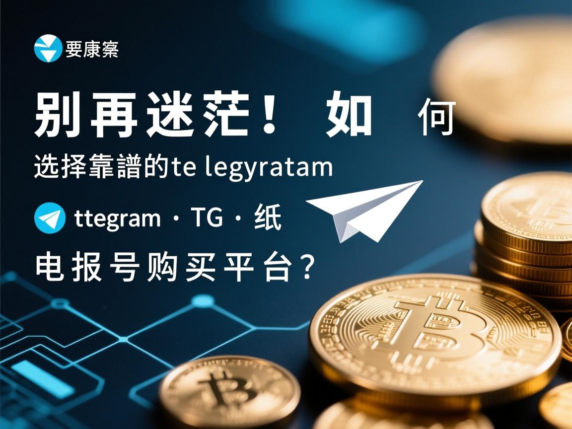 别再迷茫！如何选择靠谱的telegram、TG、纸飞机、电报号购买平台？