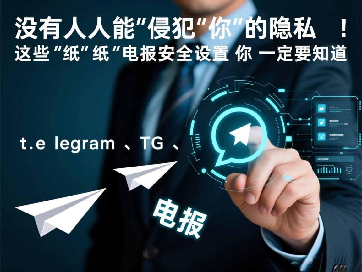 没有人能侵犯你的隐私！这些telegram、TG、纸飞机、电报安全设置你一定要知道