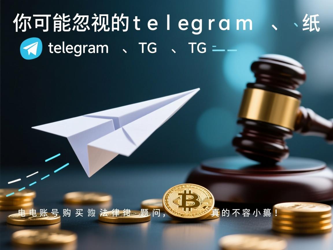 你可能忽视的telegram、TG、纸飞机、电报账号购买法律问题，真的不容小觑！