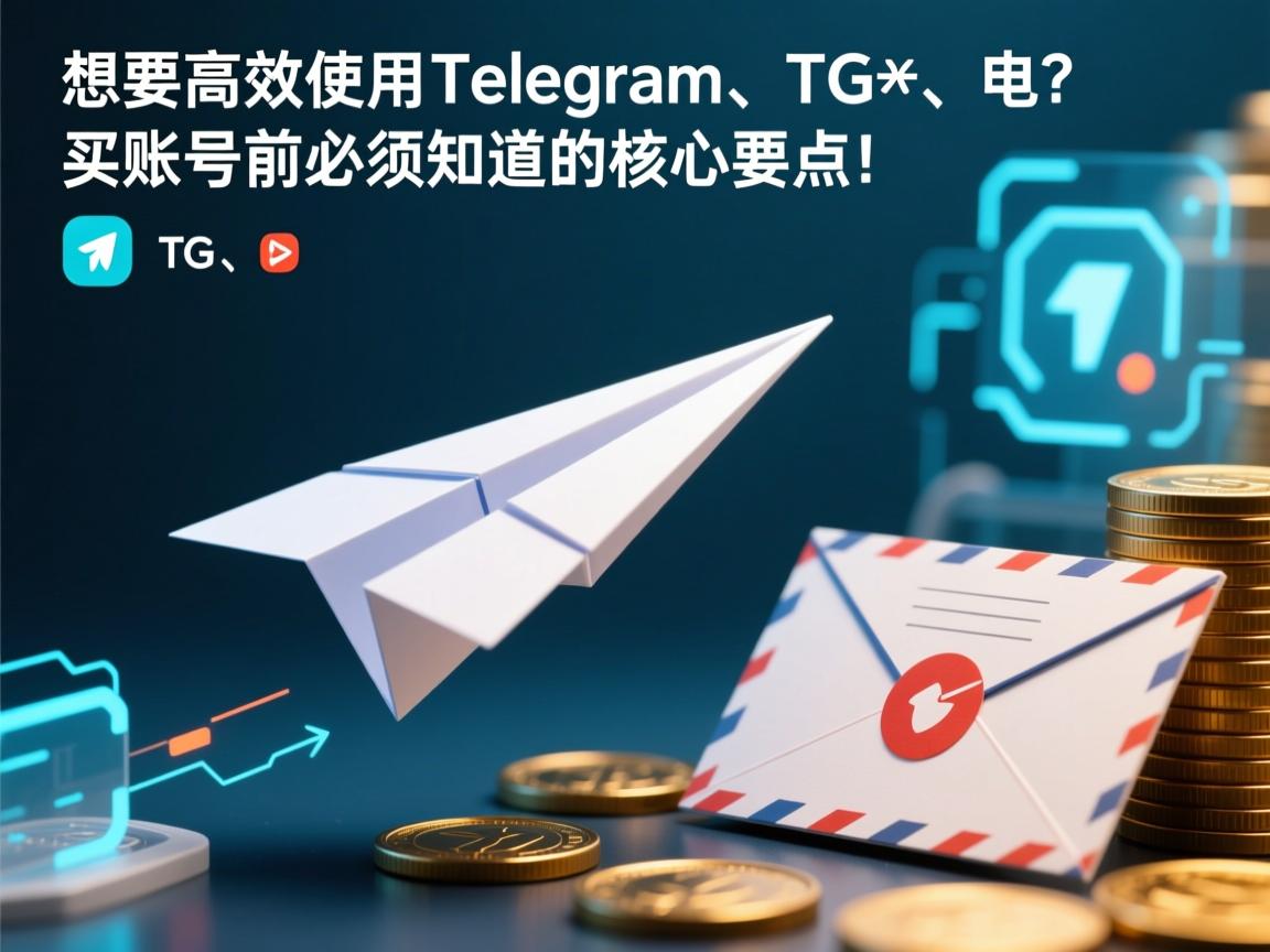 想要高效使用telegram、TG、纸飞机、电报？买账号前必须知道的核心要点！