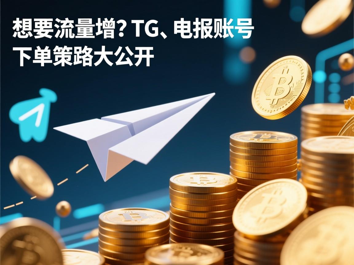 想要流量暴增？购买telegram、TG、纸飞机、电报账号下单策略大公开