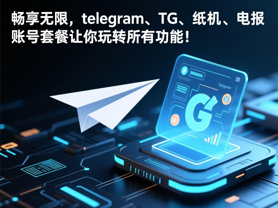 “畅享无限，telegram、TG、纸飞机、电报账号套餐让你玩转所有功能！”