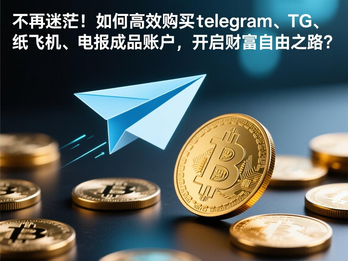 “不再迷茫！如何高效购买telegram、TG、纸飞机、电报成品账户，开启财富自由之路？”