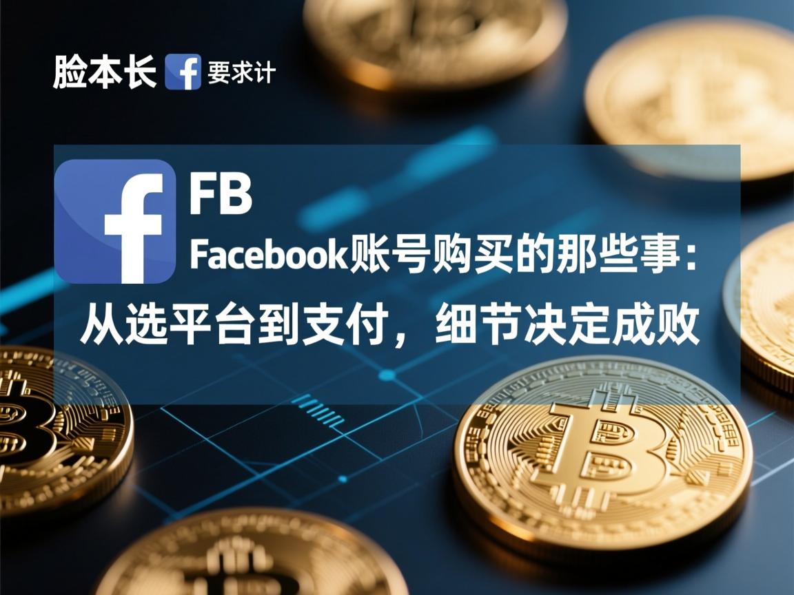 “脸书、FB、Facebook账号购买的那些事：从选平台到支付，细节决定成败”
