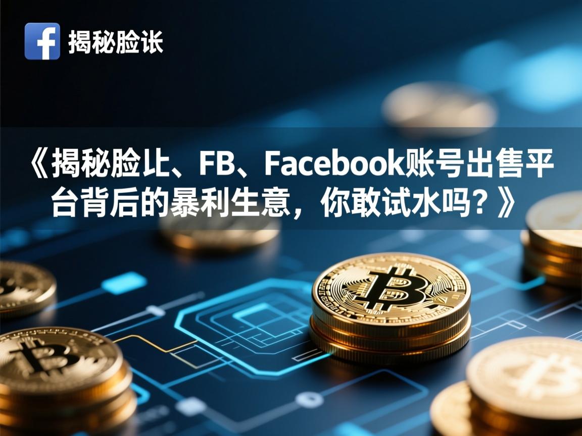 《揭秘脸书、FB、Facebook账号出售平台背后的暴利生意，你敢试水吗？》