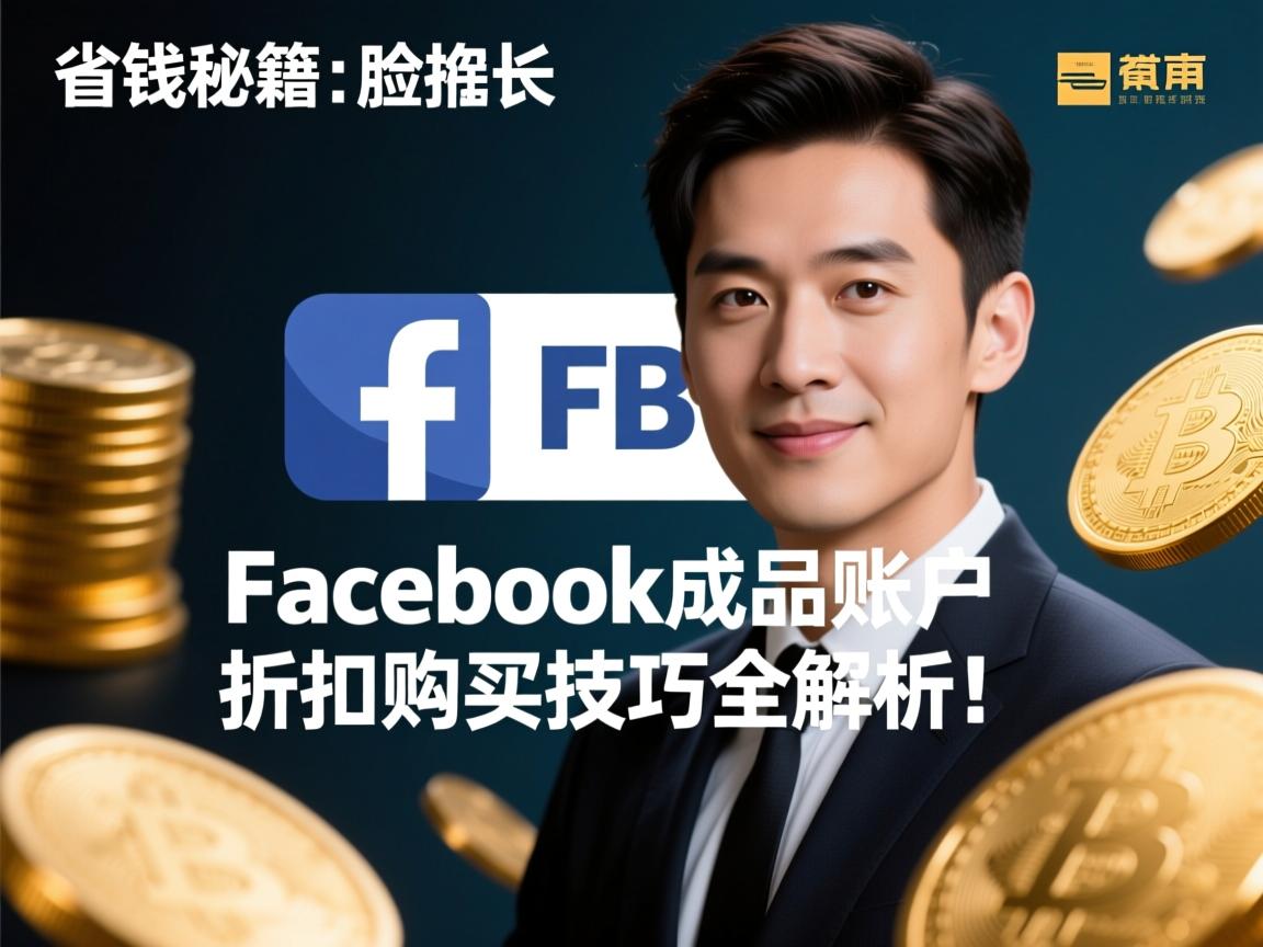 省钱秘籍：脸书、FB、Facebook成品账户折扣购买技巧全解析！