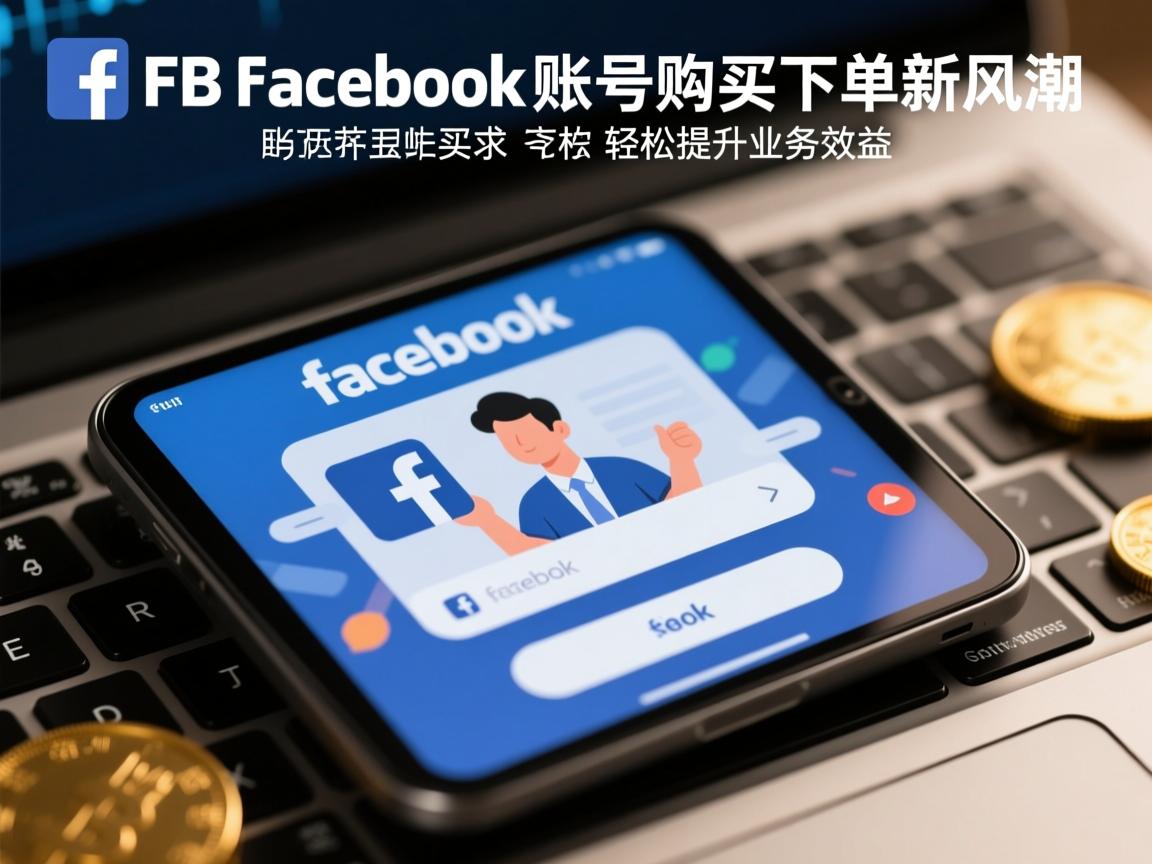 脸书、FB、Facebook账号购买下单新风潮，轻松提升业务效益